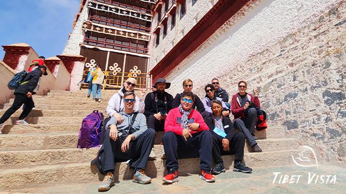 Pictures of Kunga Dondru with Our Guests