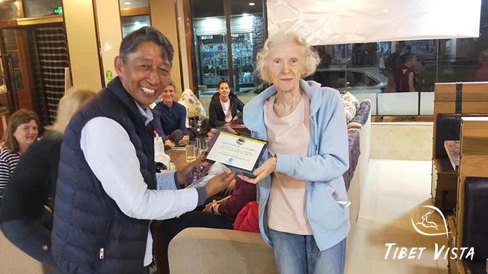 Pictures of Kunga Dondru with Our Guests