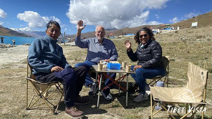 Pictures of Kunga Dondru with Our Guests
