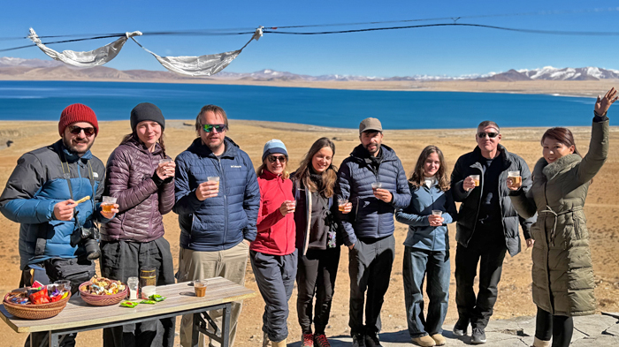 Tibet overland tour with our local Tibetan guide