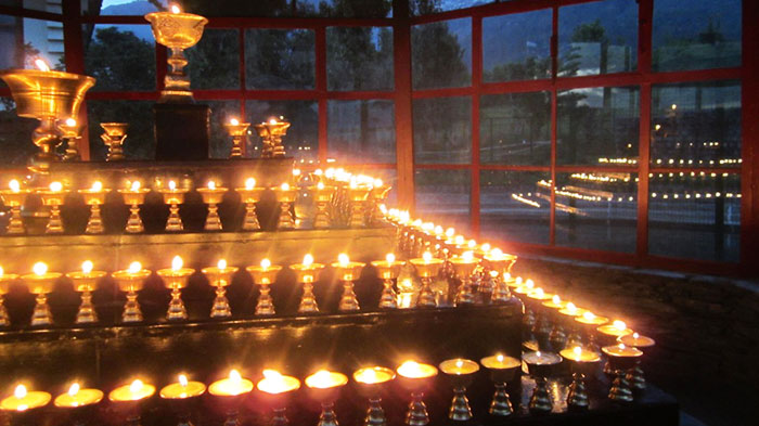 Tibetans are warmed by yak-dung fires and lit by yak-butter lamps.