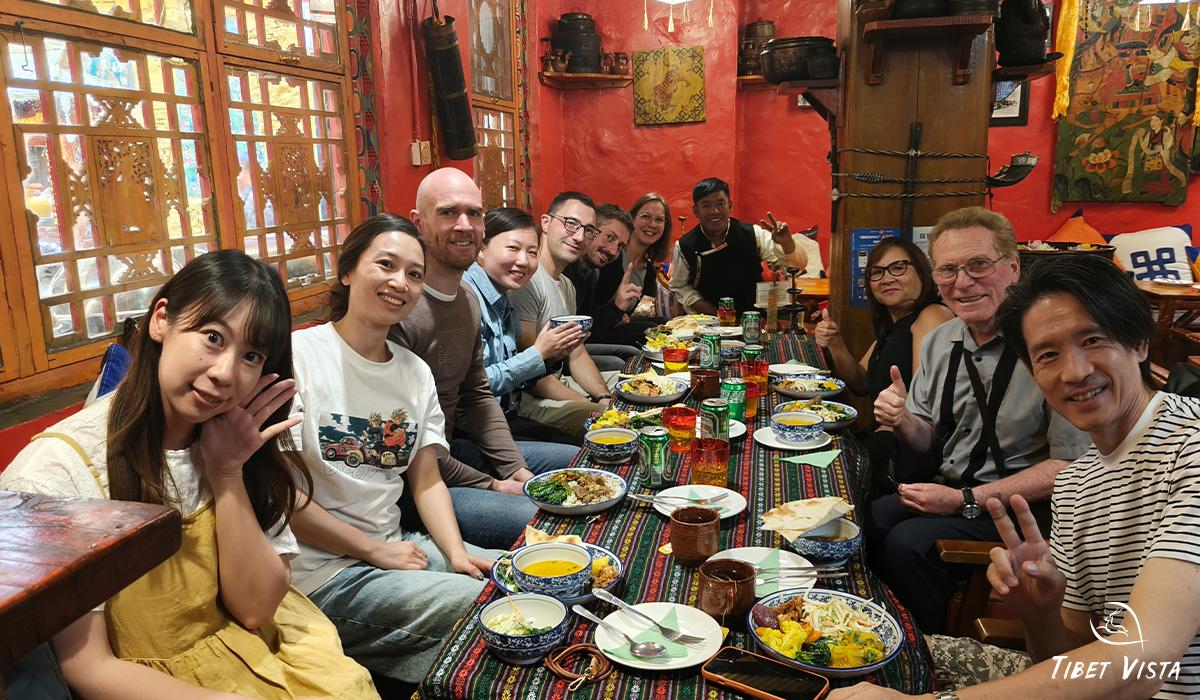 Pictures of Lhadup's Guests