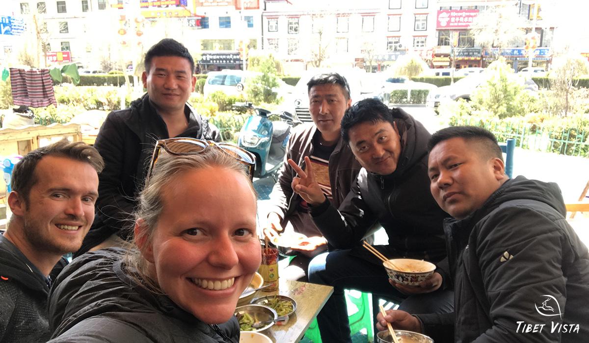 Gelek Pics with his Tourists