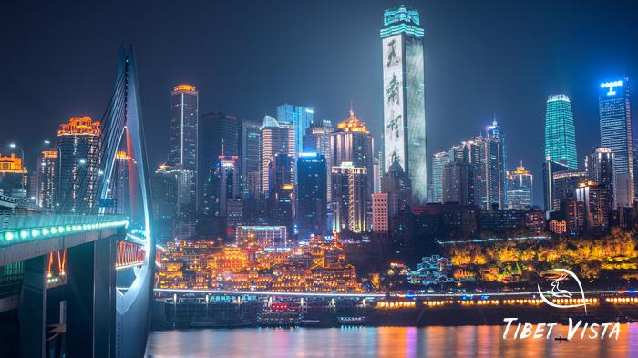 Chongqing night view