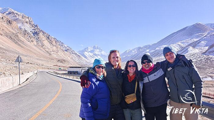 Close-up view of the world&rsquo;s highest peak from Everest base camp