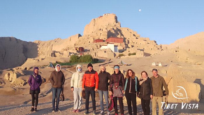 Our guests explore Guge Kingdom in Ngari