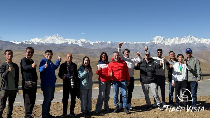Panoramic View of the Himalayan Range from Gawula Pass