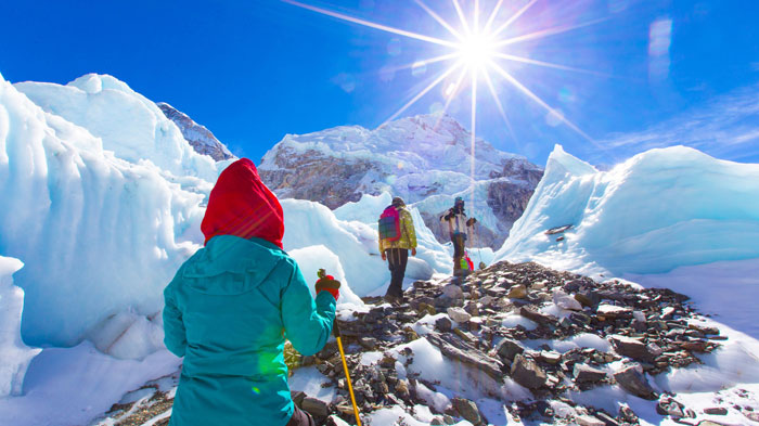 Trekking to EBC from Nepal