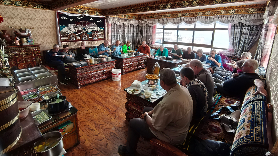 visit local tibetan restaurant