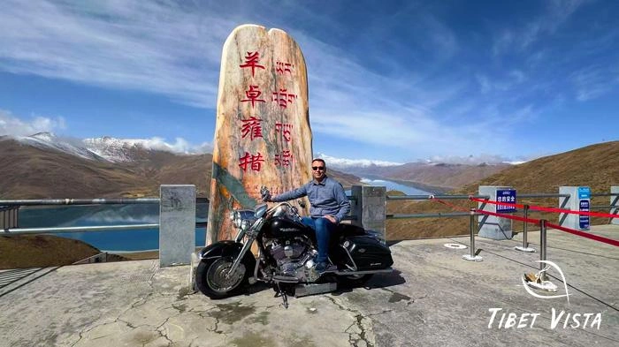 Lhasa to Everest Base Camp motorcycle tour via Yamdrok Lake