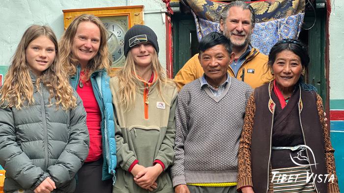 visiting a Tibetan family during your family tour in Tibet
