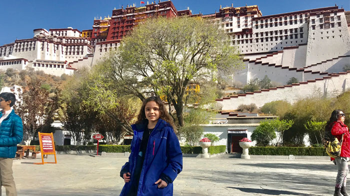 Potala Palace, the landmark of Tibet