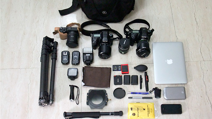 equipment needed for photography