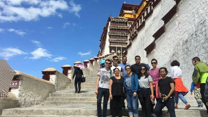 Climb up to the Potala Palace