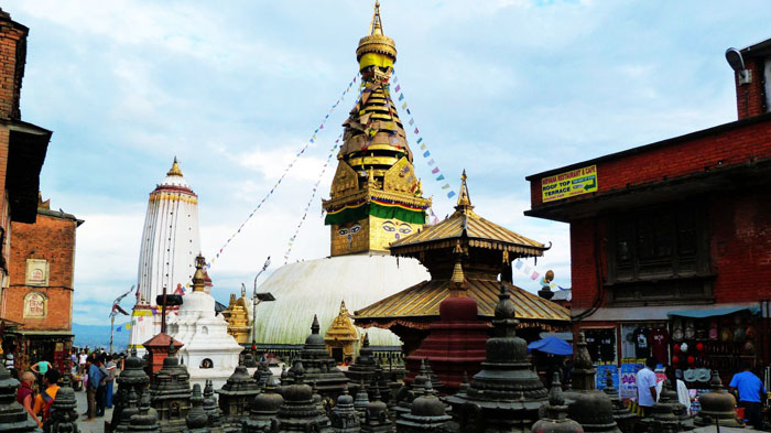 Swayambhunath Temple, one of the landmarks of Nepal