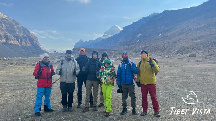 Our guests embark on the Mt. Kailash trek with our local experts