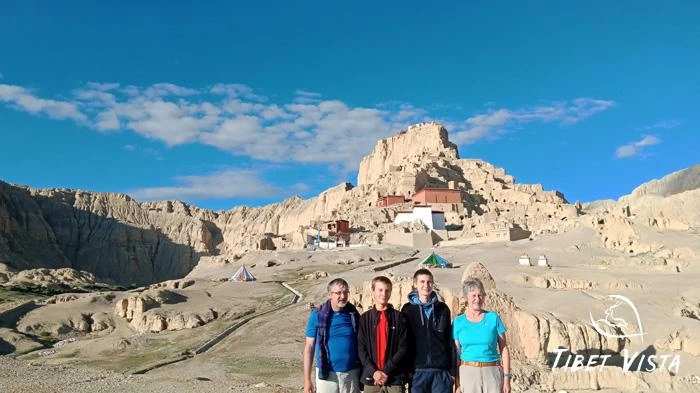 Our guests explore Guge Kingdom