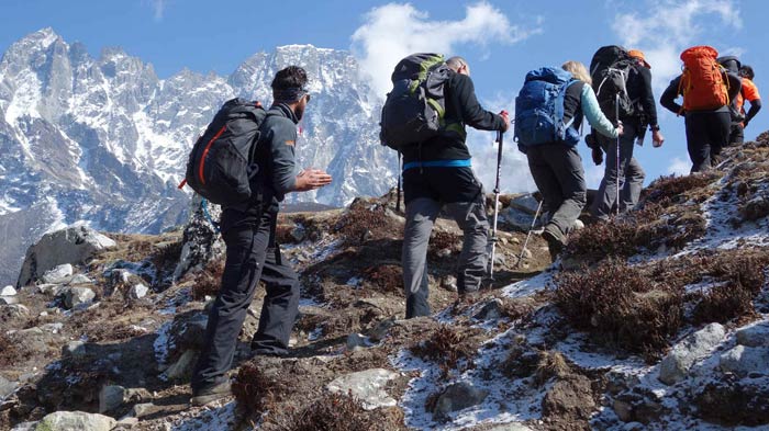Trek Everest Base Camp on Nepal side in September
