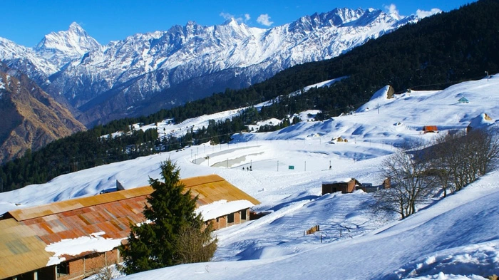 India Auli ski resort