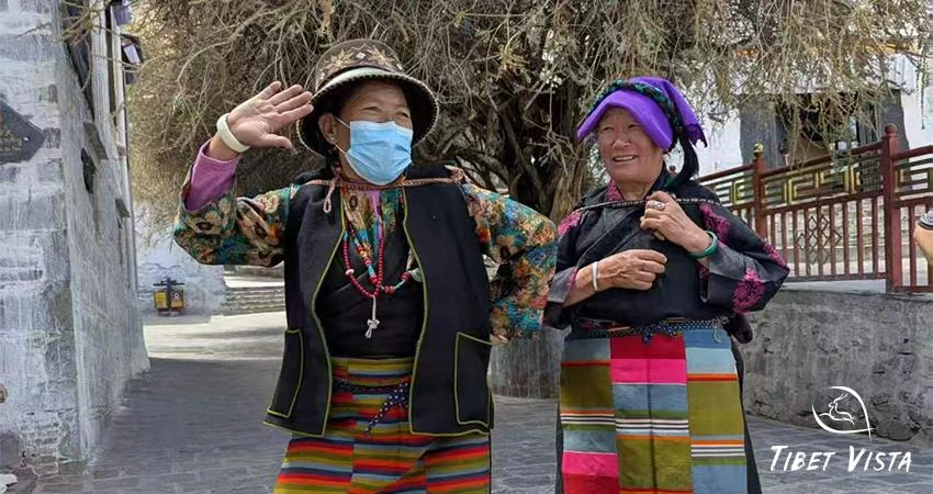 Local Tibetan people