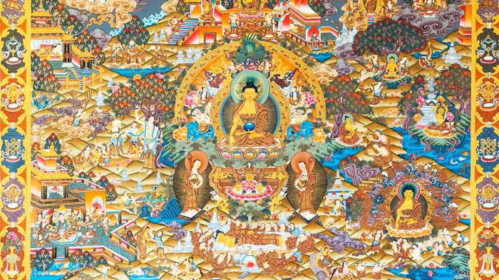 Buddha Thangka Masterpiece