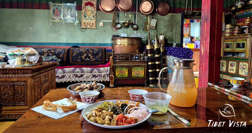 Tibetan lunch