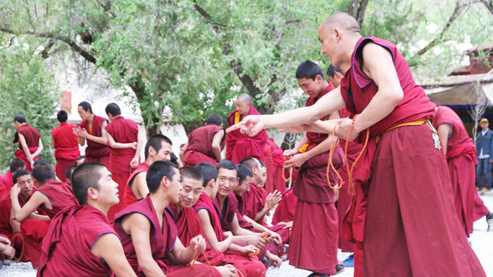 In the later centuries, debating became a part of the normal life of the Buddhist monks.