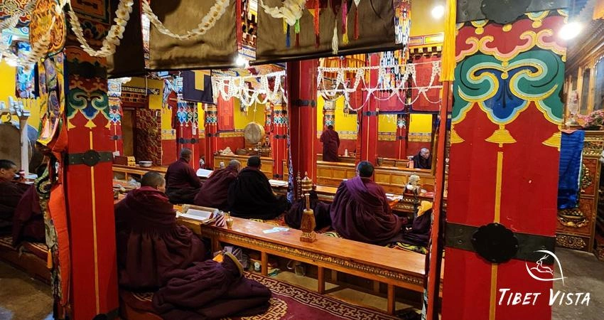 Main hall of theTashilhunpo Monastery