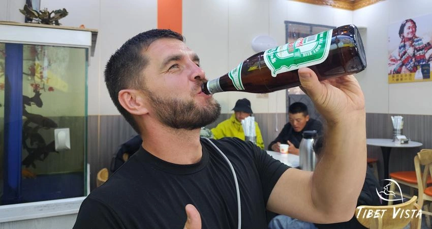 Taste Lhasa Beer
