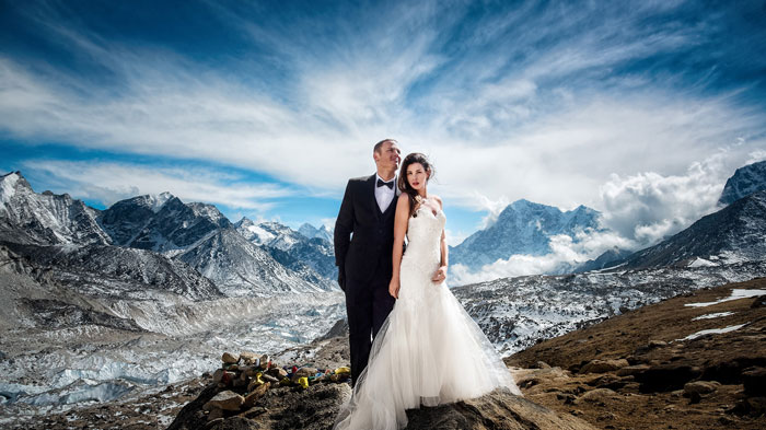 Wedding Photos Taken in Tibet