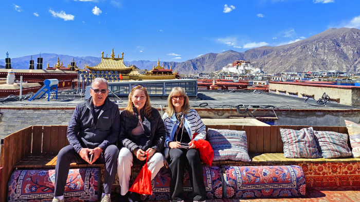 Potala Palace and Lhasa City View