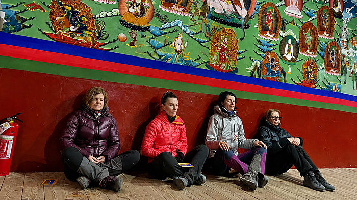Meditation in Tibet
