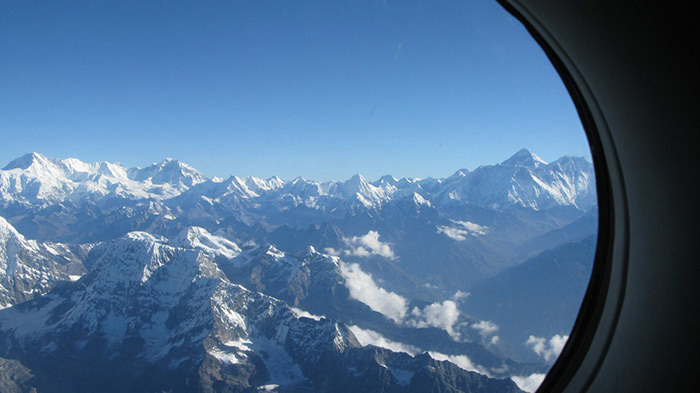  Kathmandu to Lhasa flight 