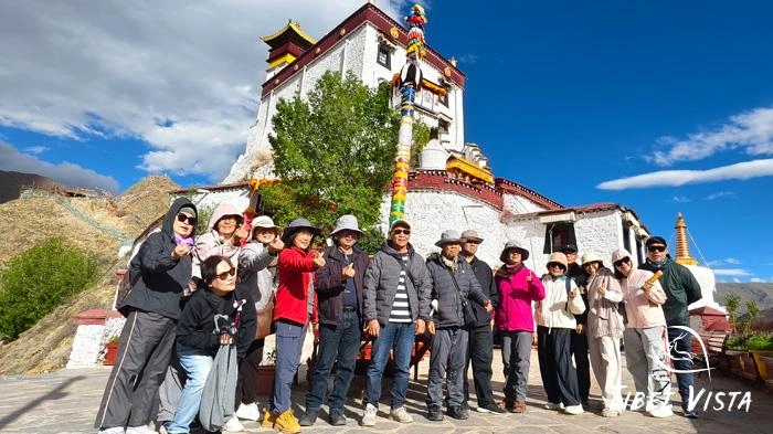 Our guests visited Yumbulagang Palace