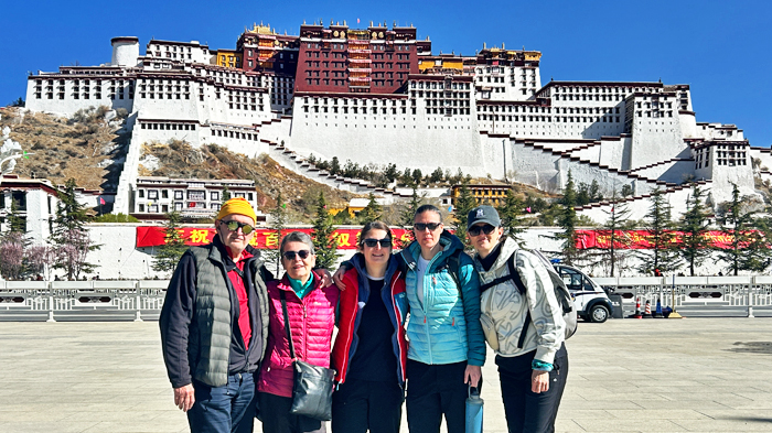Potala Palace in Lhasa