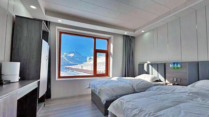Everest View Room at Rongbu Hotel