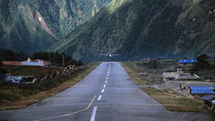 Lukla, the starting point of EBC trek in Nepal