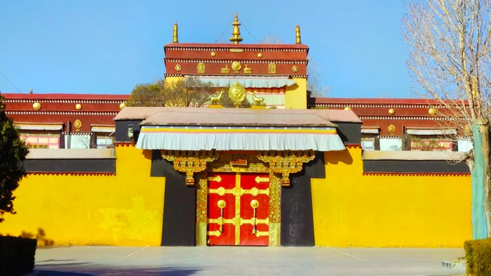 The Summer Palace of Panchen Lamas in Shigatse