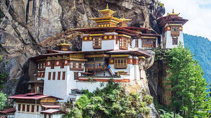 Tiger's Nest, one of the most beautiful places in Bhutan