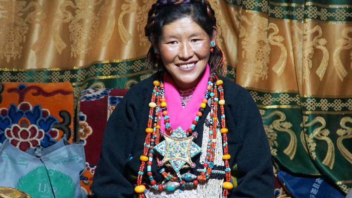 tibetan woman