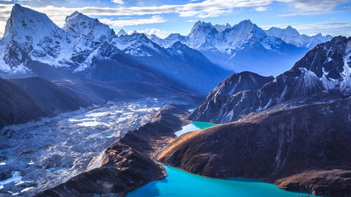 Beautiful Himalayas range