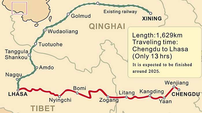 The Most Difficult Segment of Sichuan Tibet Railway Is Expected to Start Construction in 2018