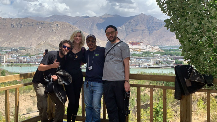 Joss and her team visited Lhasa with our Tibetan guide Namgyal.