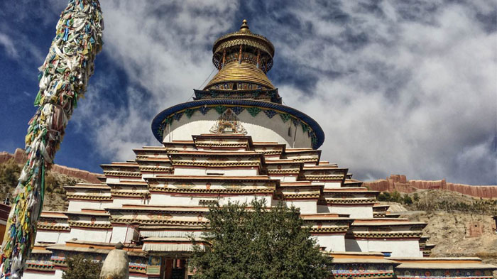 Gyantse Kumbum in February