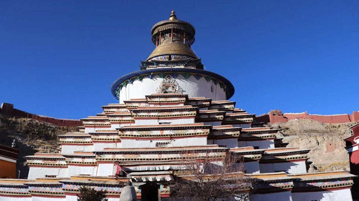 The majestic Pelkor Monastery is a must-see in Gyantse