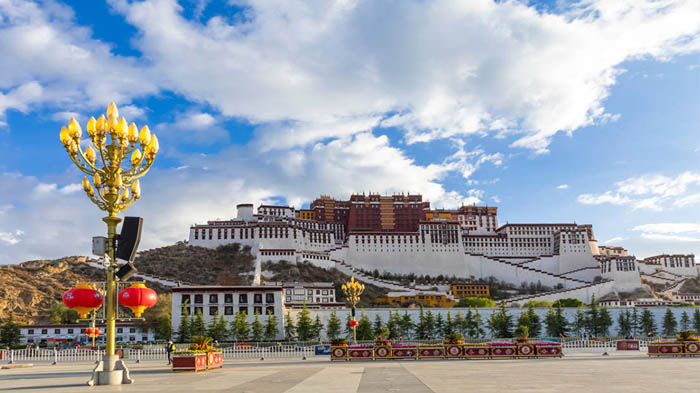 Potala Palace in October