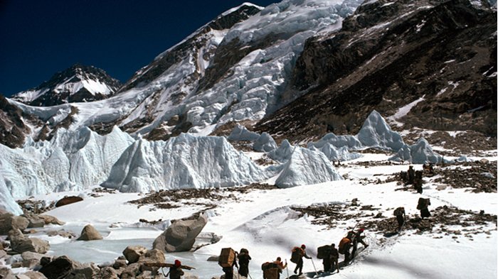 Mount Everest in February
