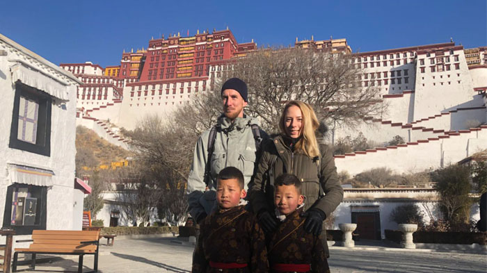 Potala Palace in February