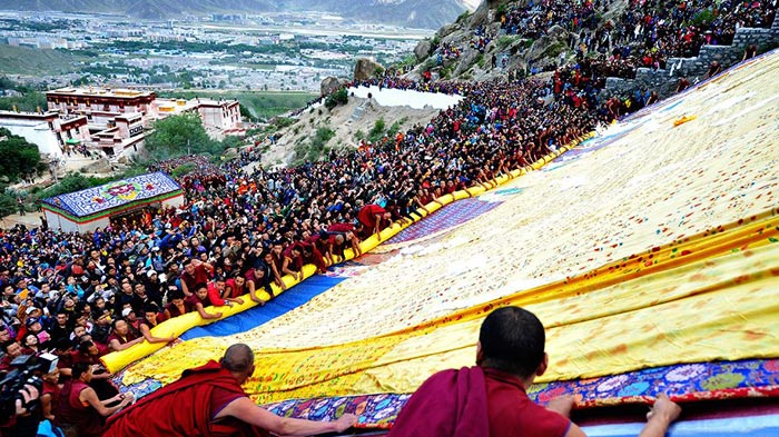 Tibetan Shoton Festival