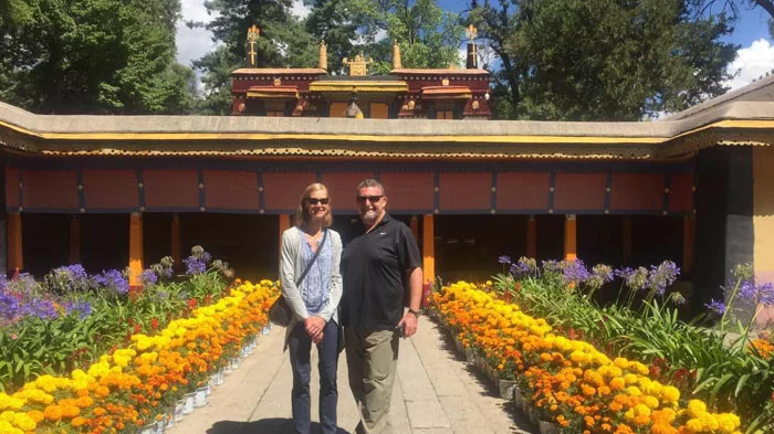 Visit the Norbulingka Monastery in September